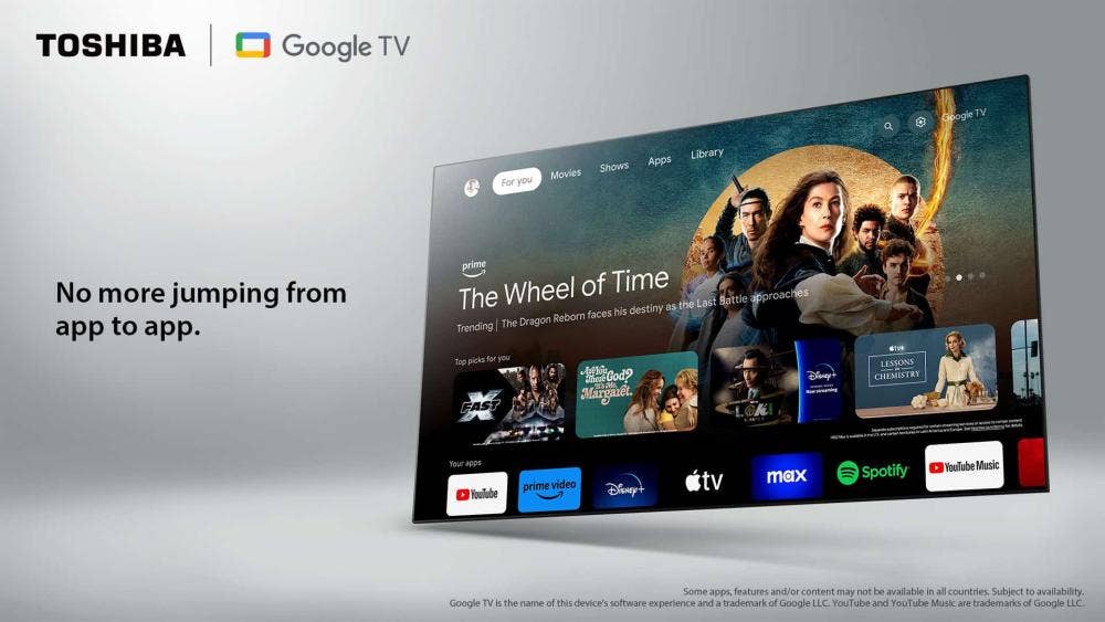 TOSHIBA 43 INCH UHD 4K SMART TV Google TV