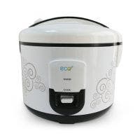 Eco+ Rice Cooker 1.8 Liter White Color