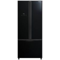HITACHI 511 LITER FRENCH DOOR REFRIGERATOR GLASS BLACK [3 DOOR]