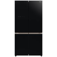 Hitachi 638 Liter French Door refrigerator Glass Black  [4 DooR]