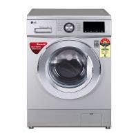 LG 8 KG FRONT LOADING WASHING MACHINE LUXURY SILVER