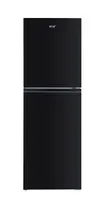 Eco+ 290 Liter Frameless Glass Door Refrigerator Black