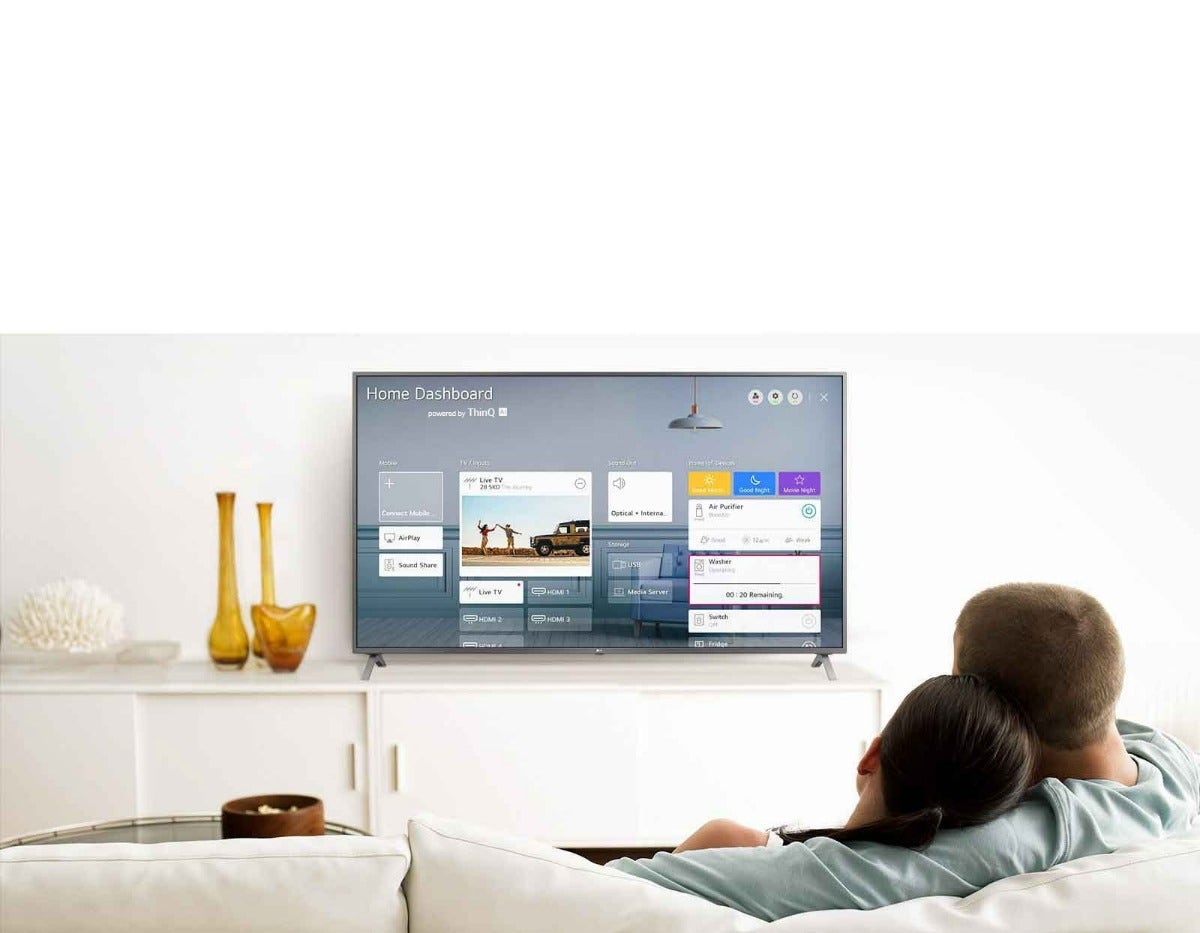 LG 65 Inch NanoCell UHD TV Central Hub of Entertainment