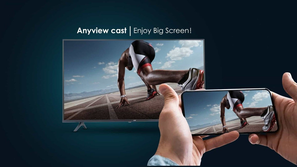 eco+ 43 inch Television Anyview Cast