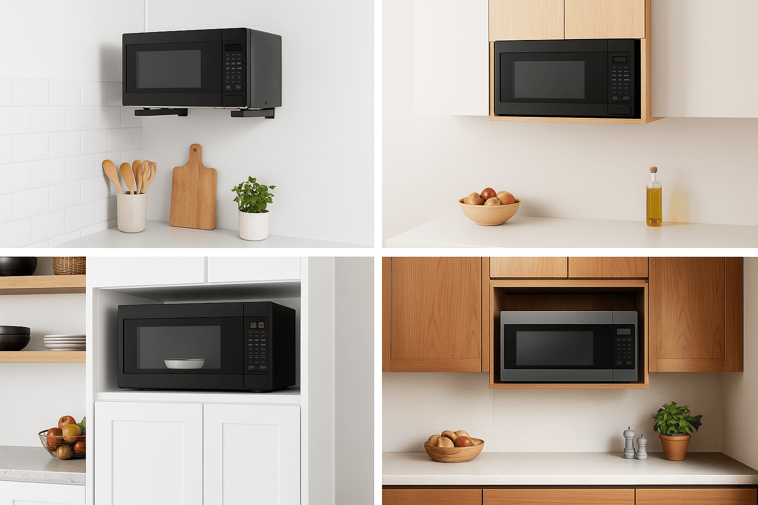 Best Microwave Placement Ideas for Small Kitchens in Bangladesh