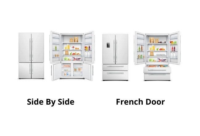 Side by SIde VS French Door Refrigerator